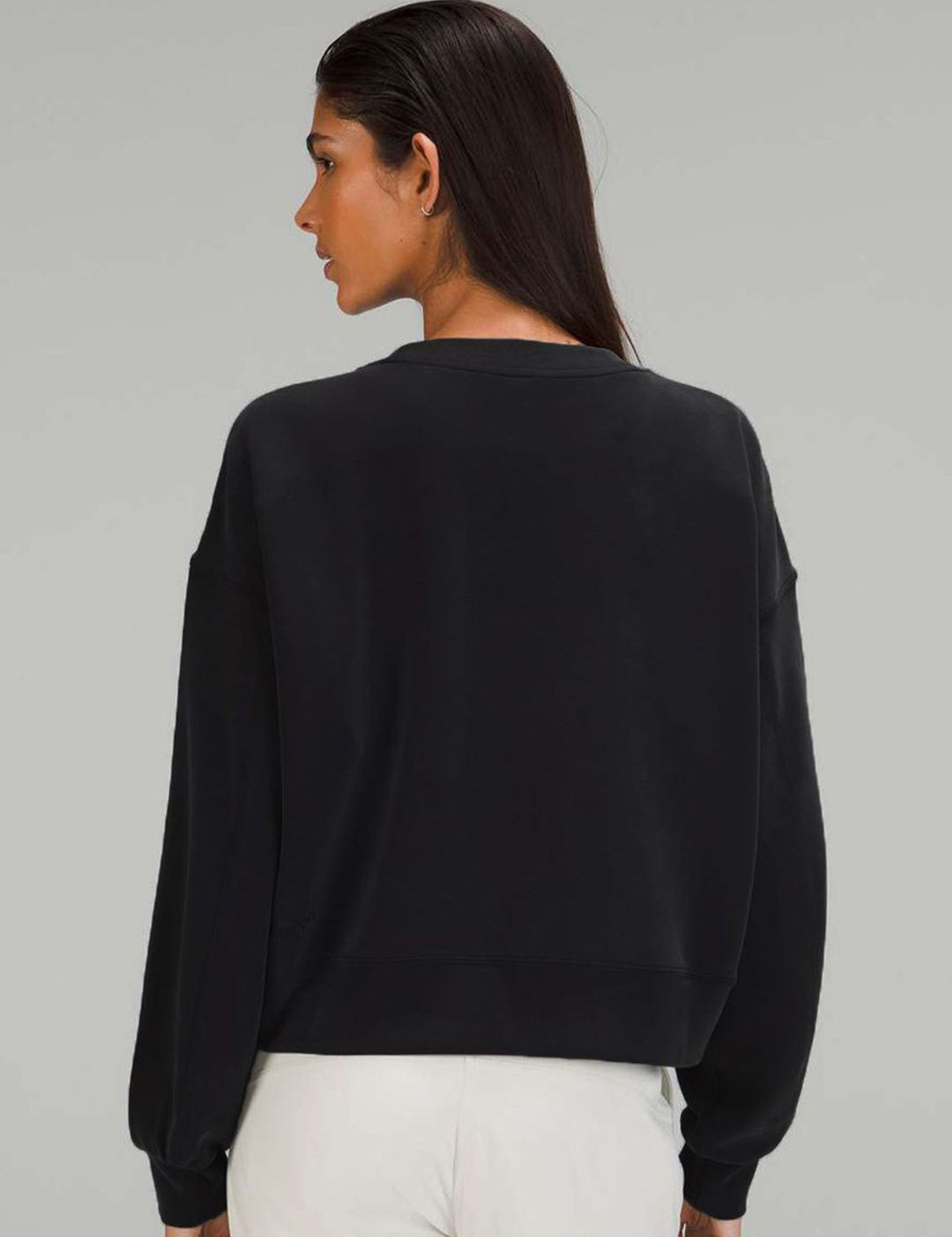 Kotty Women Typography Printed Round Neck Long Sleeves Pullover Sweatshirt