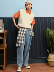 Kotty Men Jean Low-Rise Clean Look Stretchable Jeans