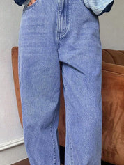 Kotty Women Wide Leg High-Rise Stretchable Jeans