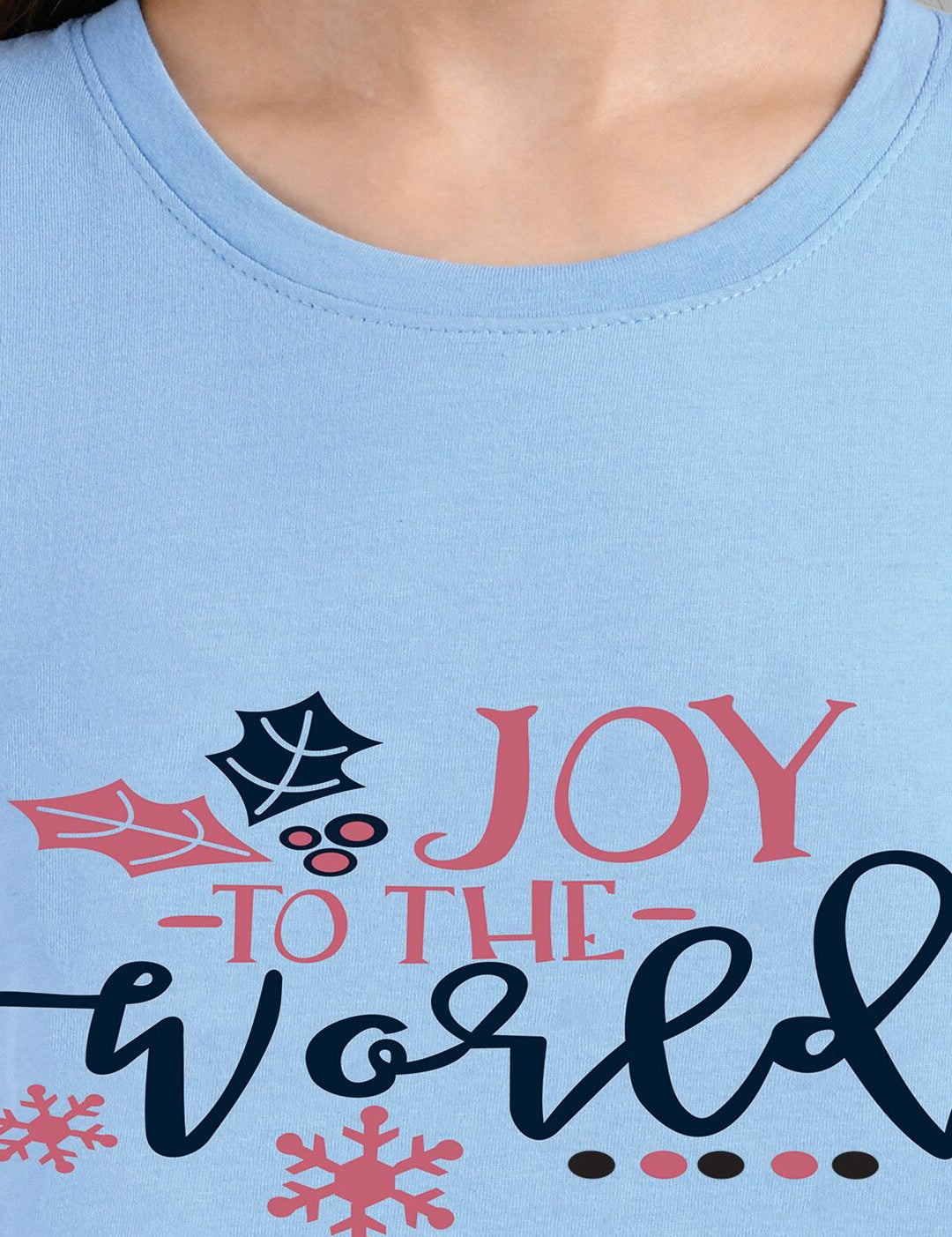 Kotty Typography Printed Round Neck T-shirt