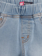 Kotty Girls Blue Jean Heavy Fade Jeans