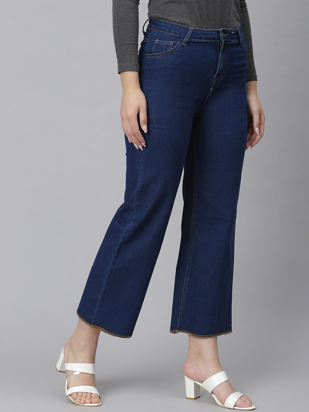Kotty Women Blue Flared Jeans