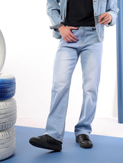 Kotty Men Comfort Regular Fit Mid-Rise Stretchable Jeans