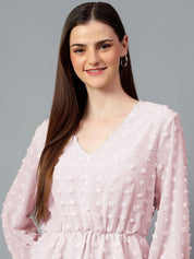 Kotty Women Solid V-Neck Top