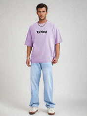 Kotty Men Graphic Printed Round Neck Cotton Oversized T-shirt