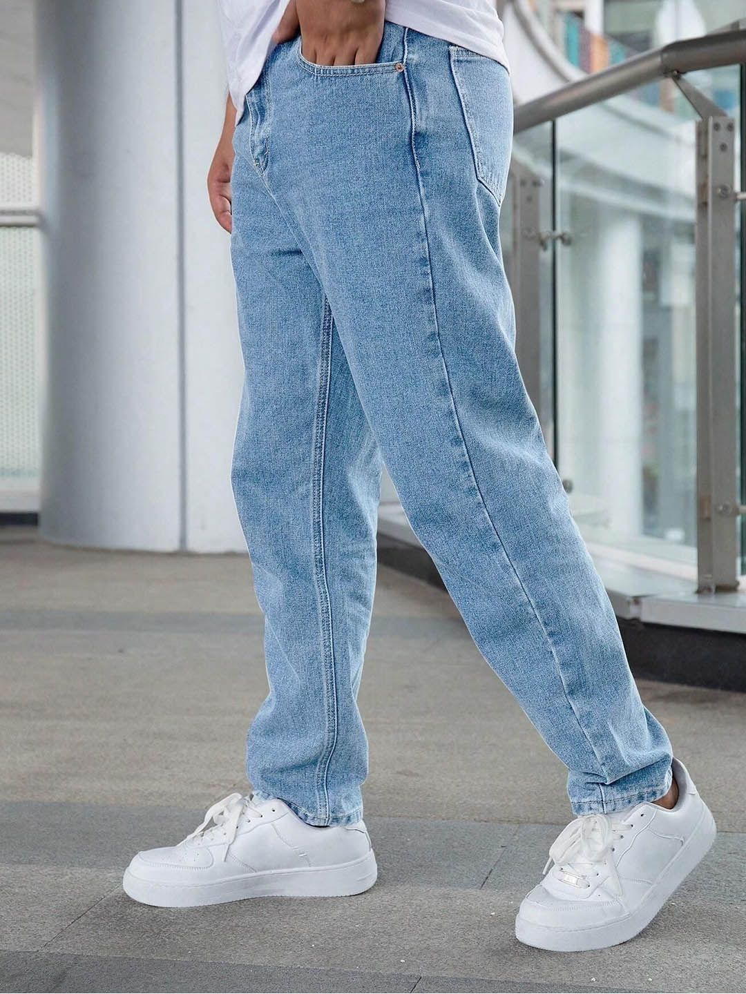 Kotty Men Straight Fit Low-Rise Stretchable Jeans