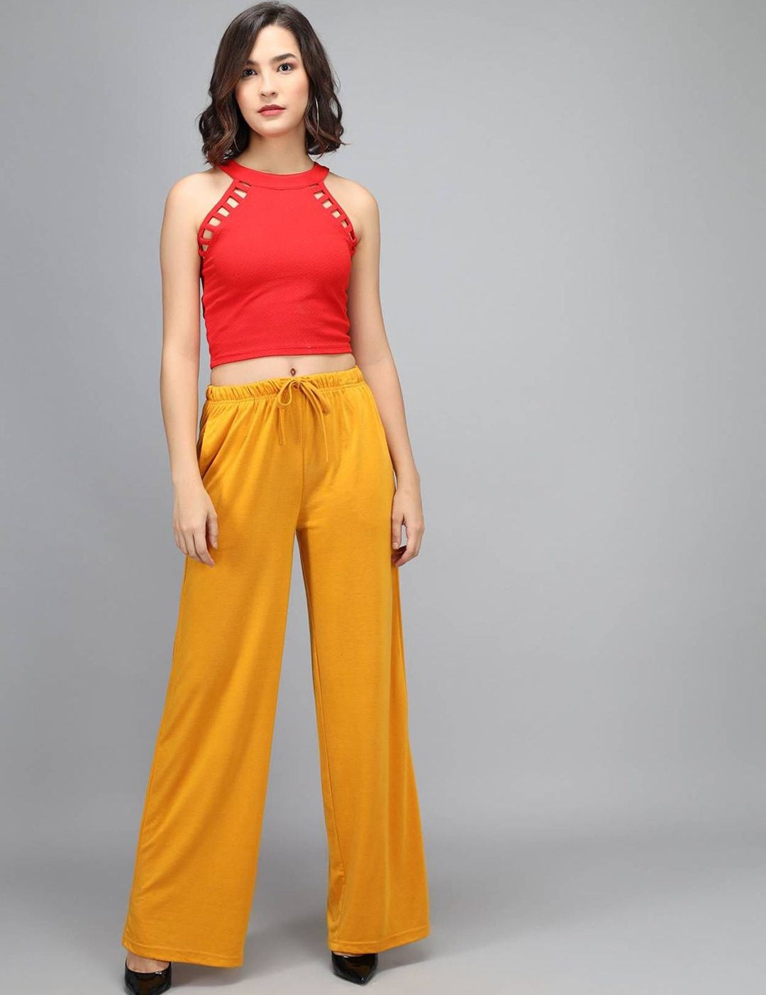 Kotty Women Relaxed High-Rise Trousers
