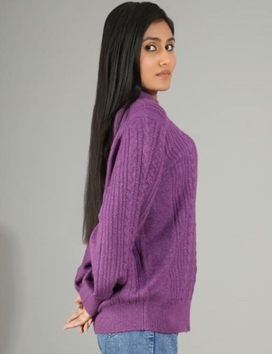 Kotty Women Cable Knit Pullover