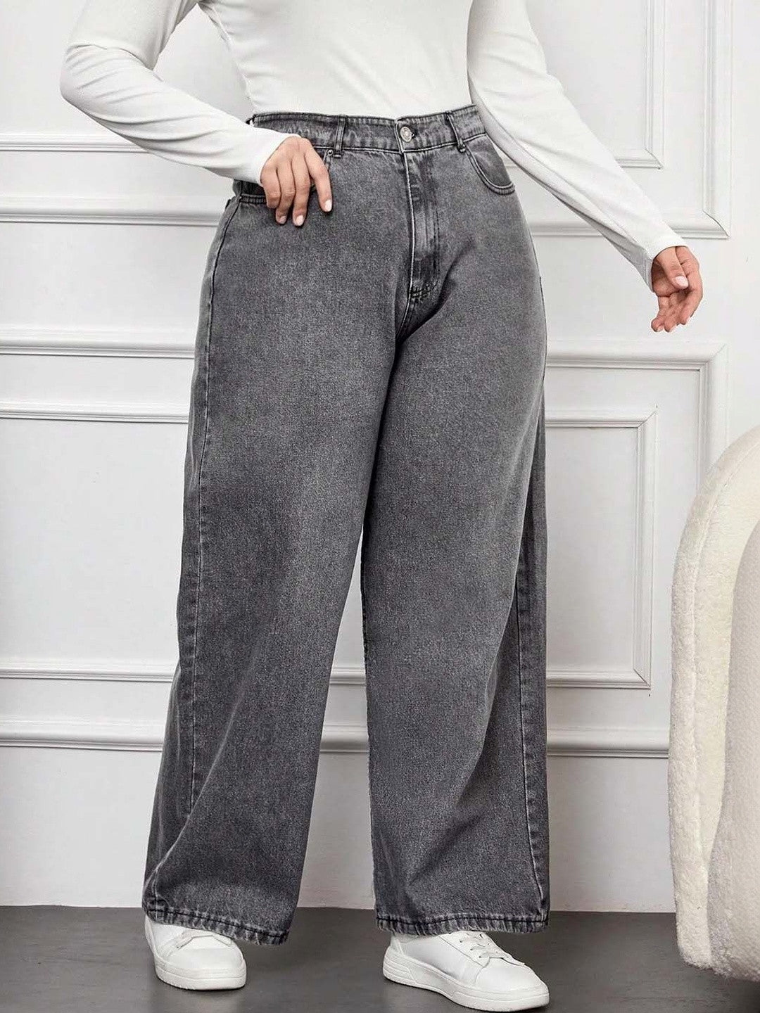 Kotty Women Classic Comfort Fit Casual Jeans