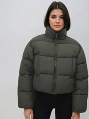 Kotty Women Insulator Crop Puffer Jacket
