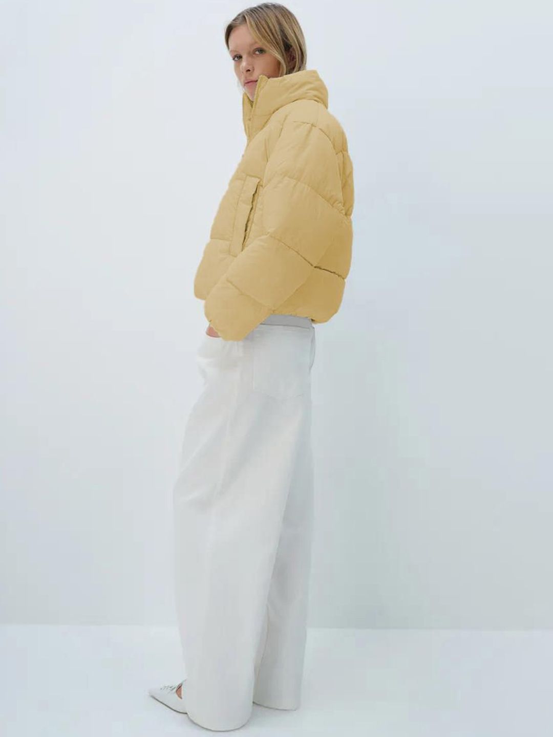 Kotty Women Crop Puffer Jacket