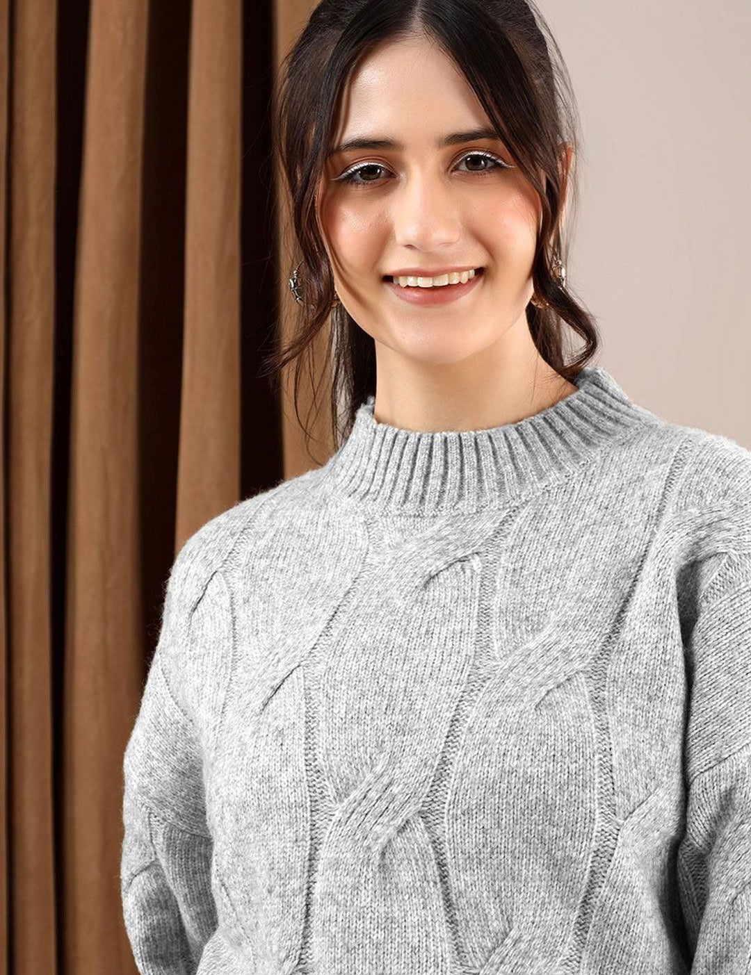 Kotty Women Cable Knit Pullover