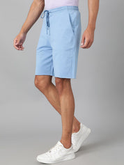 Kotty Blue Mid-Rise Regular Shorts