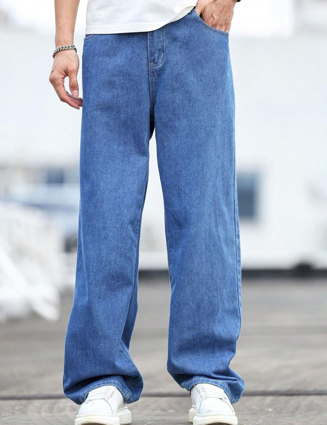 Kotty Men Straight Fit Stretchable Jeans