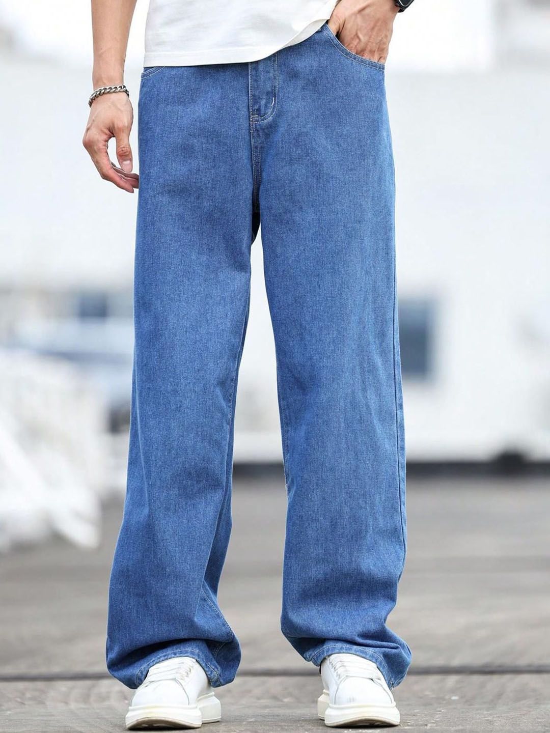 Kotty Men Straight Fit Stretchable Jeans