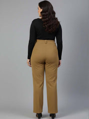 Kotty Women Chic High-Rise Workwear Pants