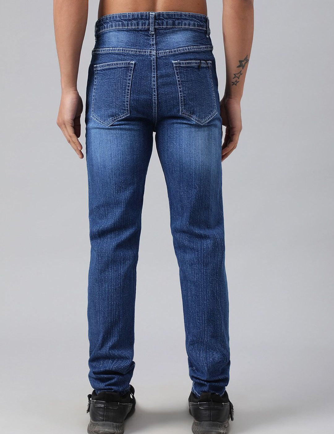 Kotty Men Regular Fit Low-Rise Stretchable Jeans