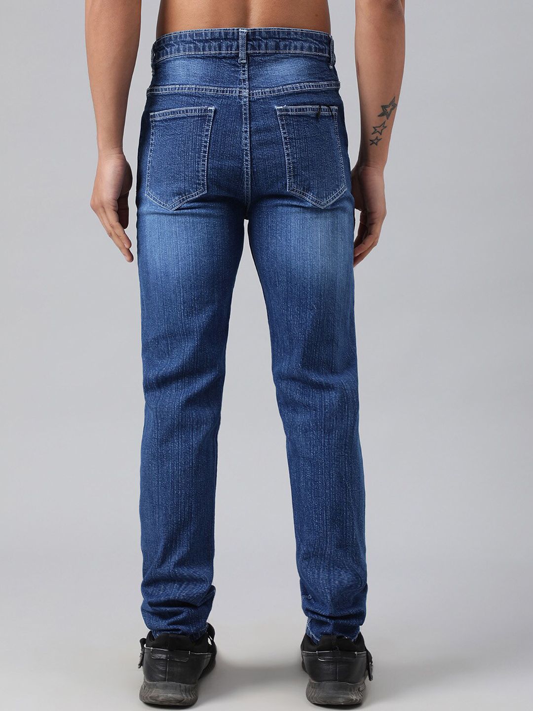 Kotty Men Regular Fit Low-Rise Stretchable Jeans