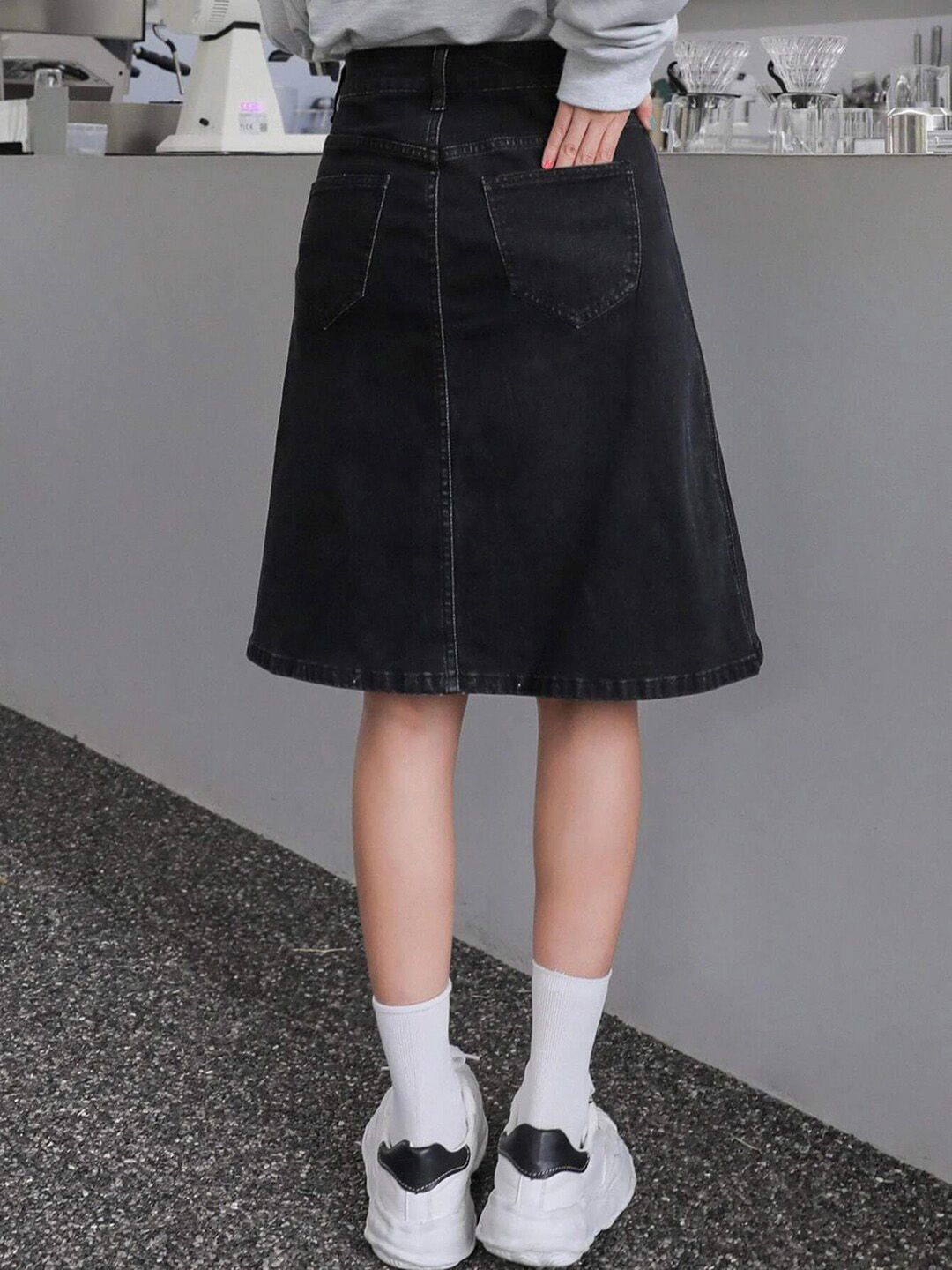 Kotty A-Line Denim Skirt