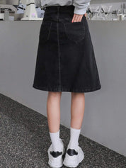 Kotty A-Line Denim Skirt