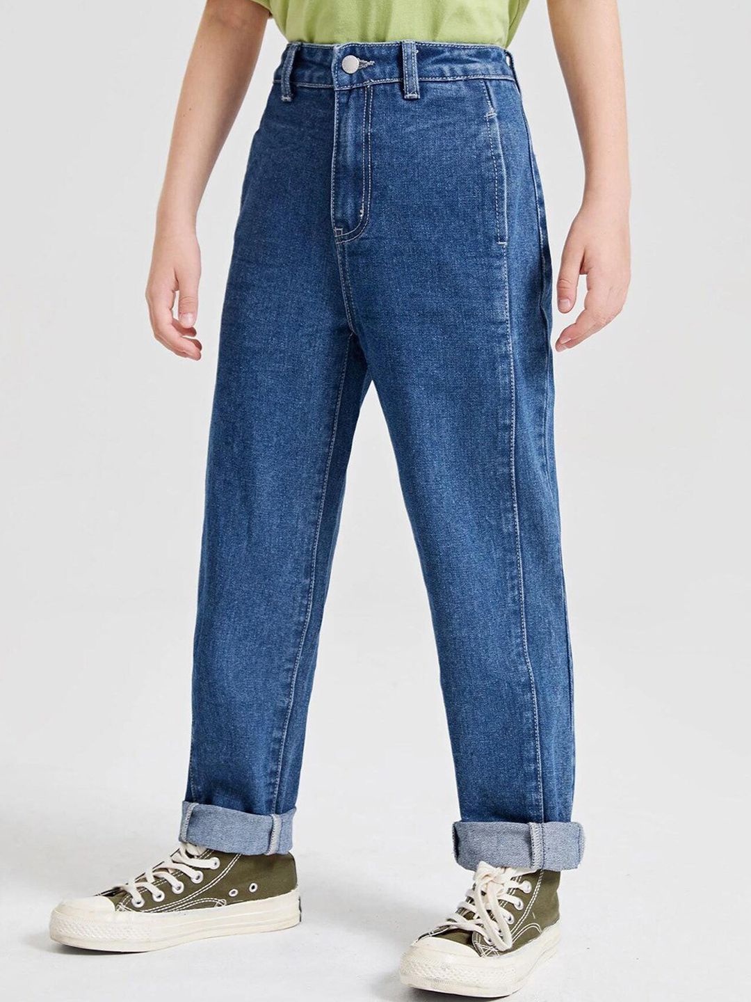 Kotty Boys Jean Mildly Distressed Stretchable Cotton Jeans