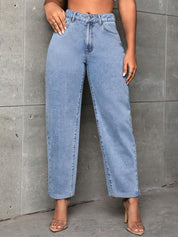 Kotty Women Jean High-Rise Heavy Fade Stretchable Cotton Jeans