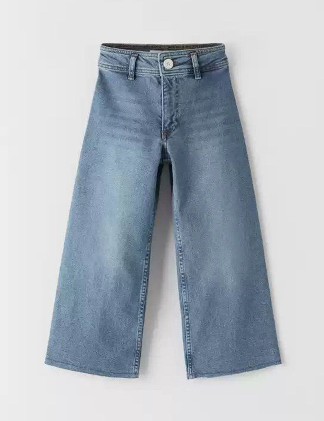 Kotty Girls Jean Mid-Rise Clean Look Light Fade Whiskers Stretchable Jeans