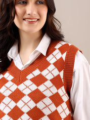 Kotty Women Chevron Printed Pullover