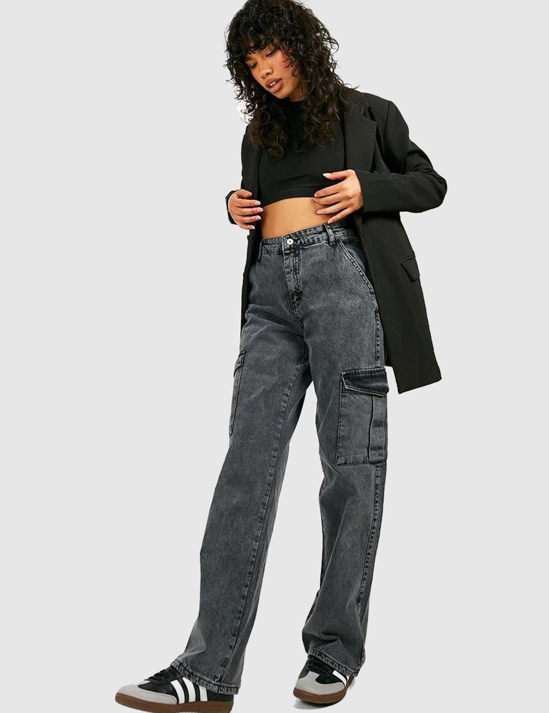 Kotty Women Jean High-Rise Clean Look Stretchable Cotton Jeans