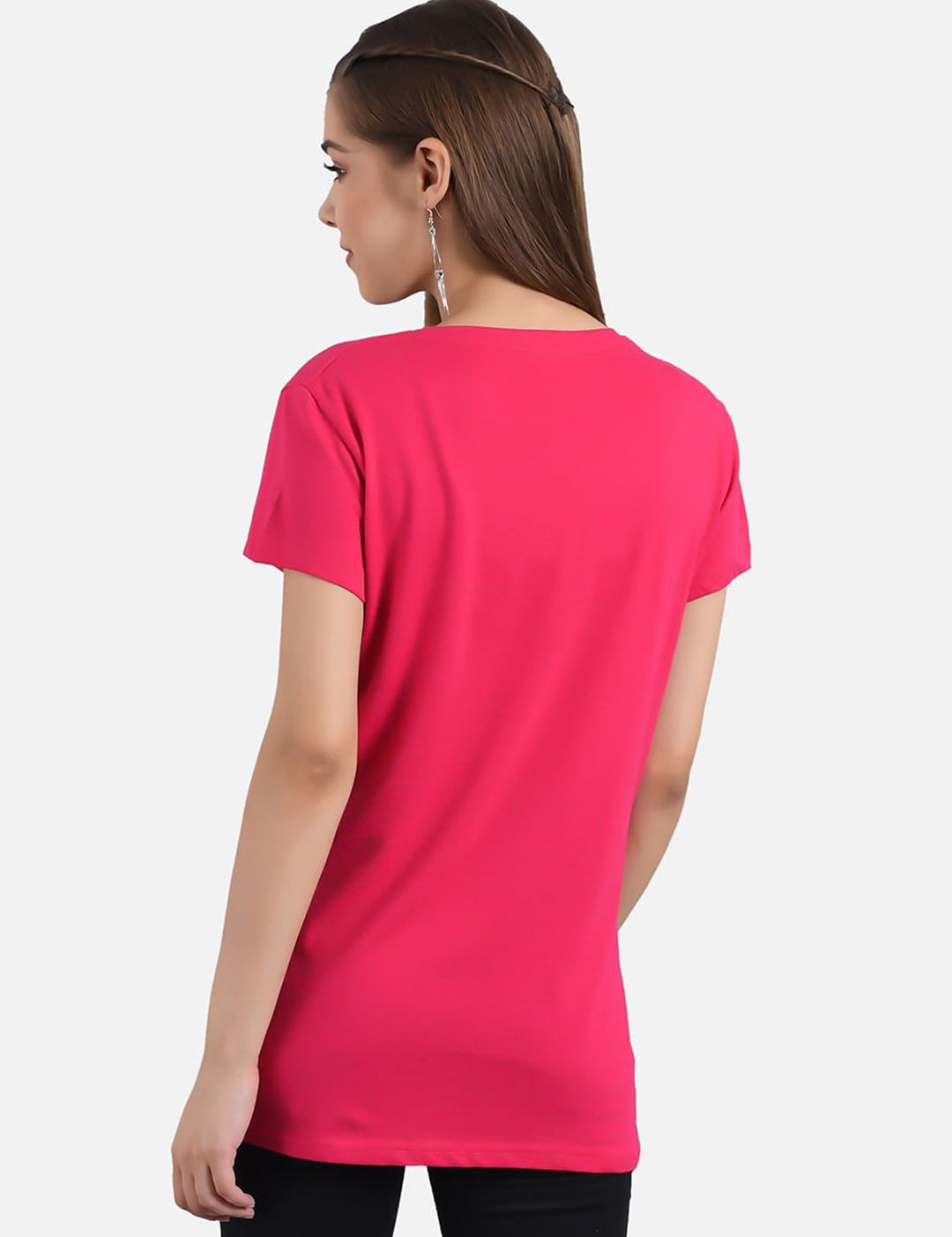 Kotty Women Pack Of 2 Printed Round Neck T-shirts