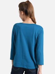 Kotty Women Pack Of 2 Multicoloured Colourblocked Round Neck T-shirts