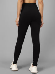 Kotty Women Black & White Colourblocked Tights