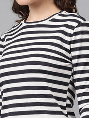 Kotty Striped Long Sleeves Top