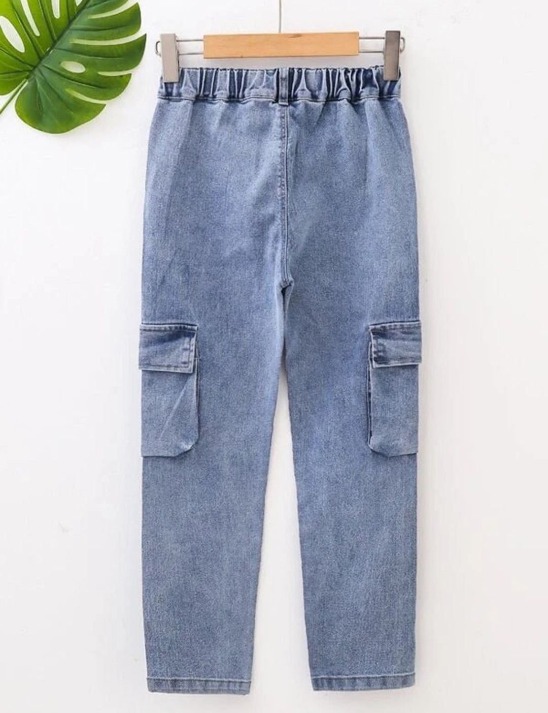 Kotty Boys Blue Jean Highly Distressed Regular Fit Elasticated Waist Jeans