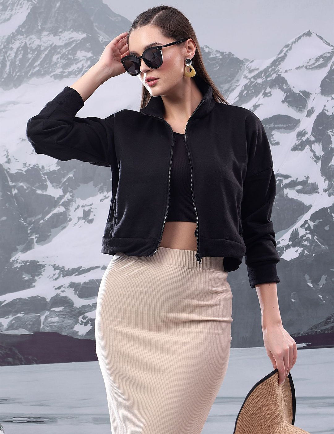 Kotty Women Front-Open Sweatshirt