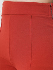 Kotty Women Pack Of 2 Relaxed Straight Leg Fit High-Rise Easy Wash Trousers