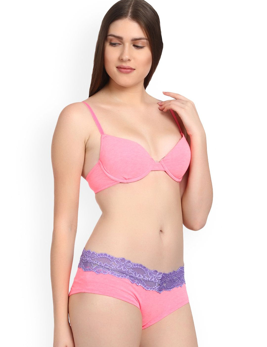 Kotty Women Pink Lingerie Set KTTIW125