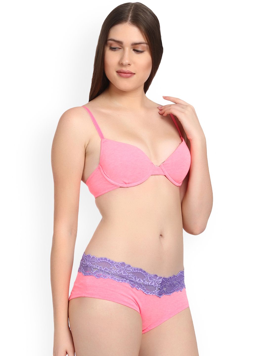 Kotty Women Pink Lingerie Set KTTIW125