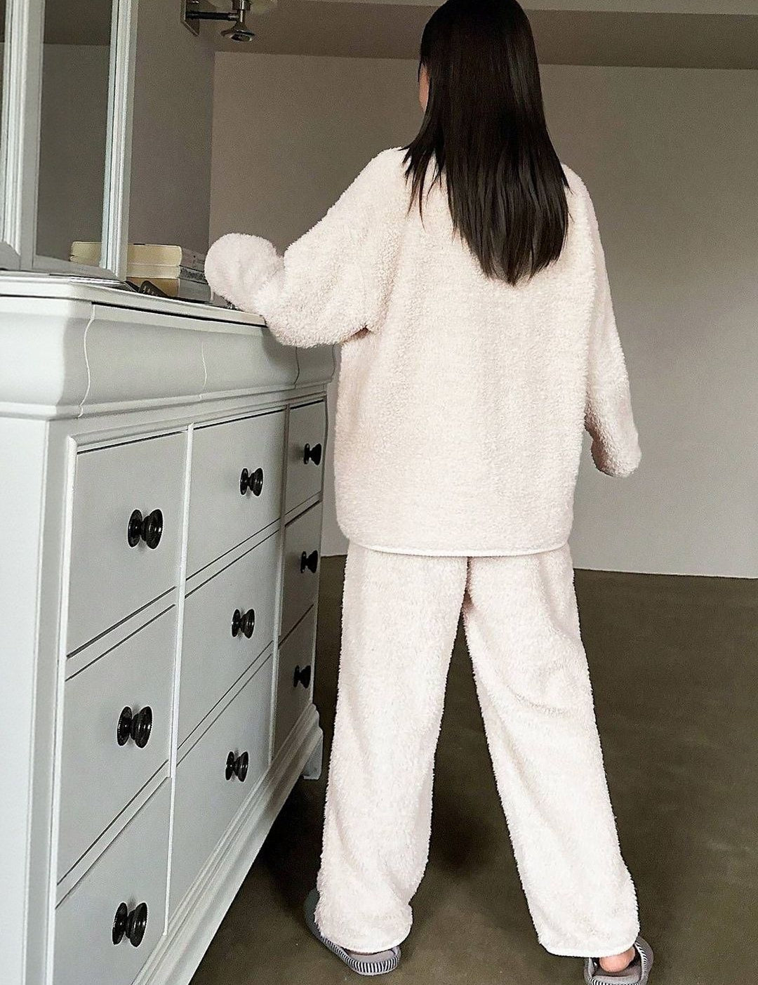 Kotty Women High Neck Solid Night Suit