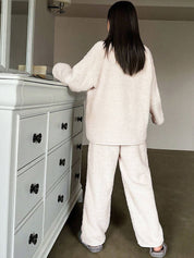 Kotty Women High Neck Solid Night Suit