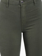 Kotty Women Olive Green Skinny Fit High-Rise Clean Look Stretchable Jeans