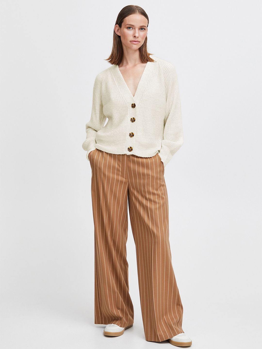 Kotty Women Ribbed Cardigan