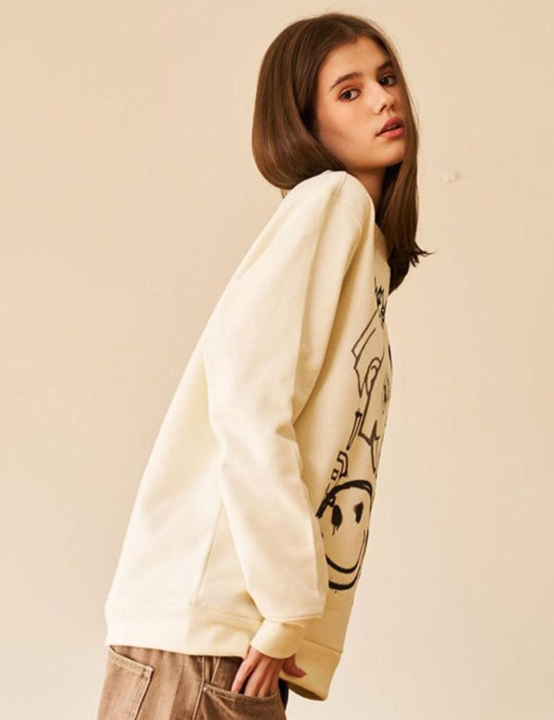 Kotty Women Printed Sweatshirt