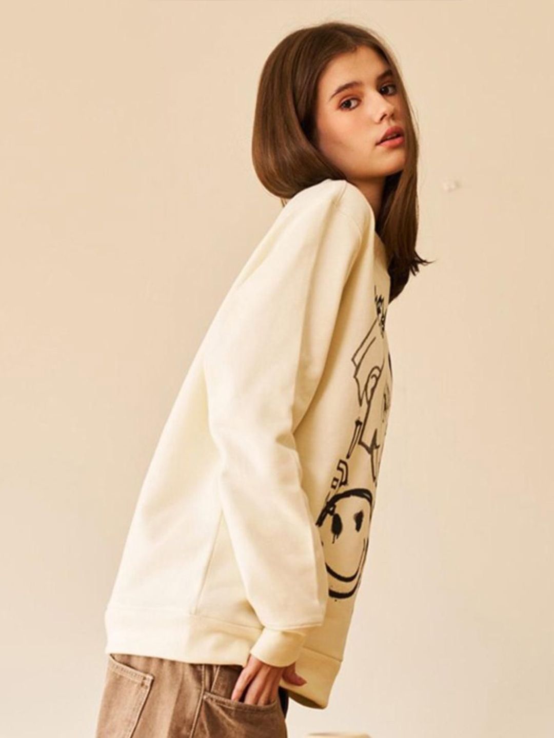 Kotty Women Printed Sweatshirt