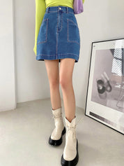 Kotty A-Line Above Knee Length Skirt