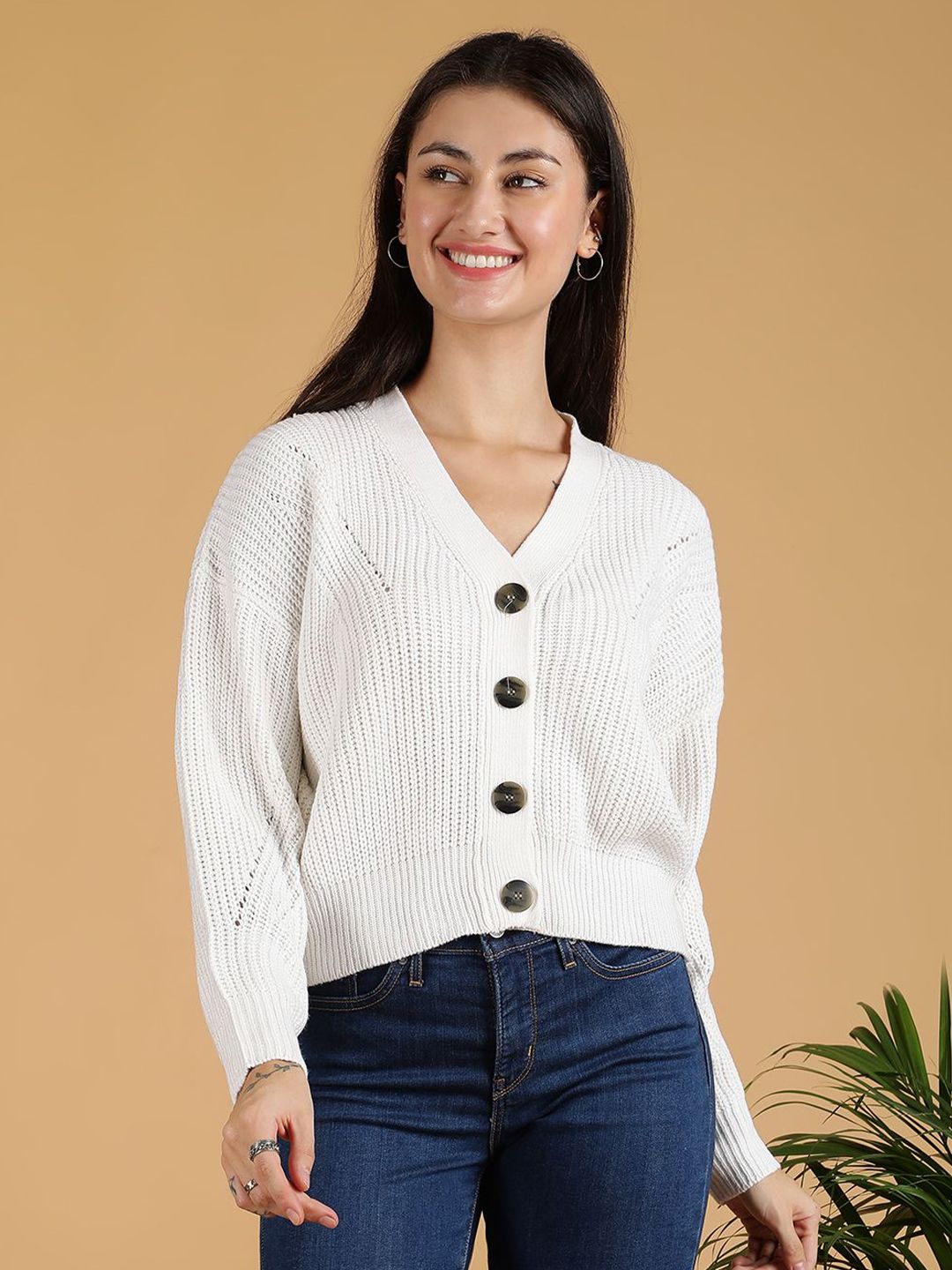 Kotty Women Crop Cardigan