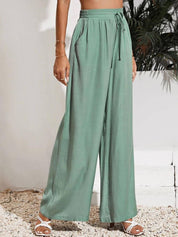 Kotty Women Relaxed Straight Leg High-Rise Trousers