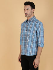 Kotty Men Relaxed Spread Collar Graphic Printed Casual Shirt