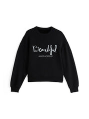 Kotty Women Printed Round Neck Sweatshirt