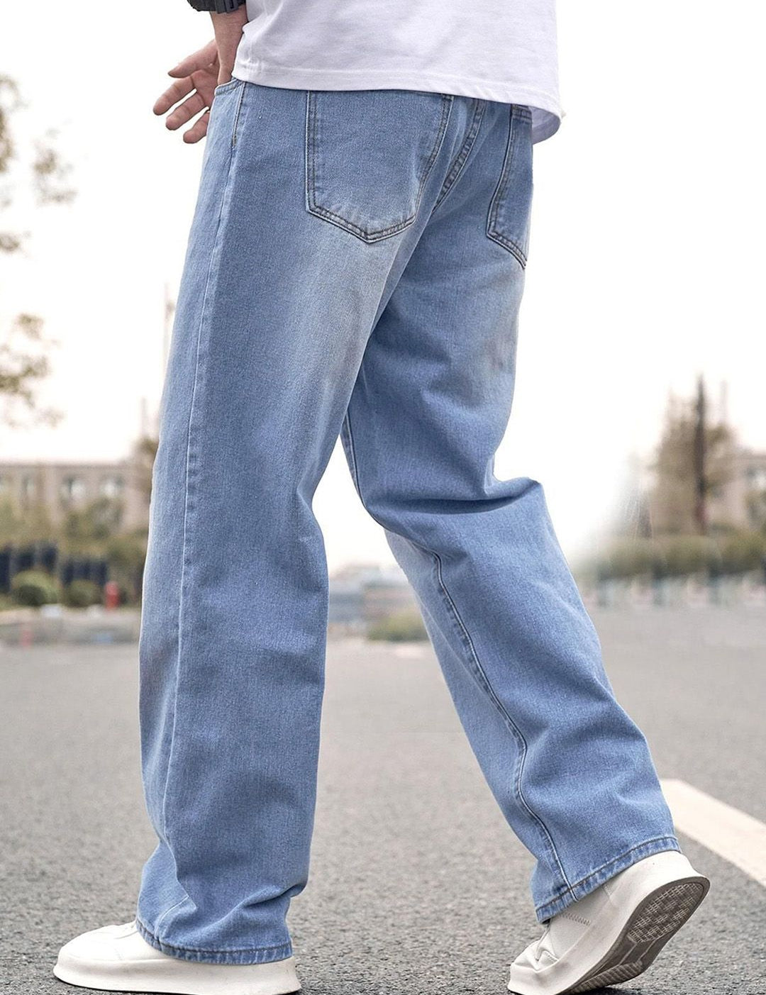 Kotty Men Regular Fit Low-Rise Light Fade Stretchable Jeans